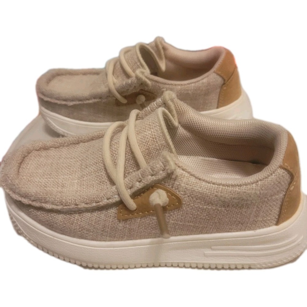 Blikcon Little Boy/Girl Slip-On‎ Casual Boat Shoes Light-Weight Lace Up